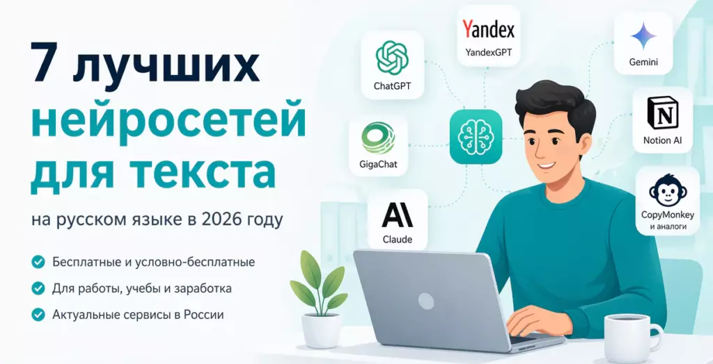 нейросети для текста на русском