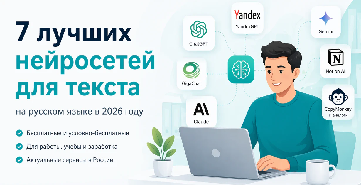 нейросети для текста на русском